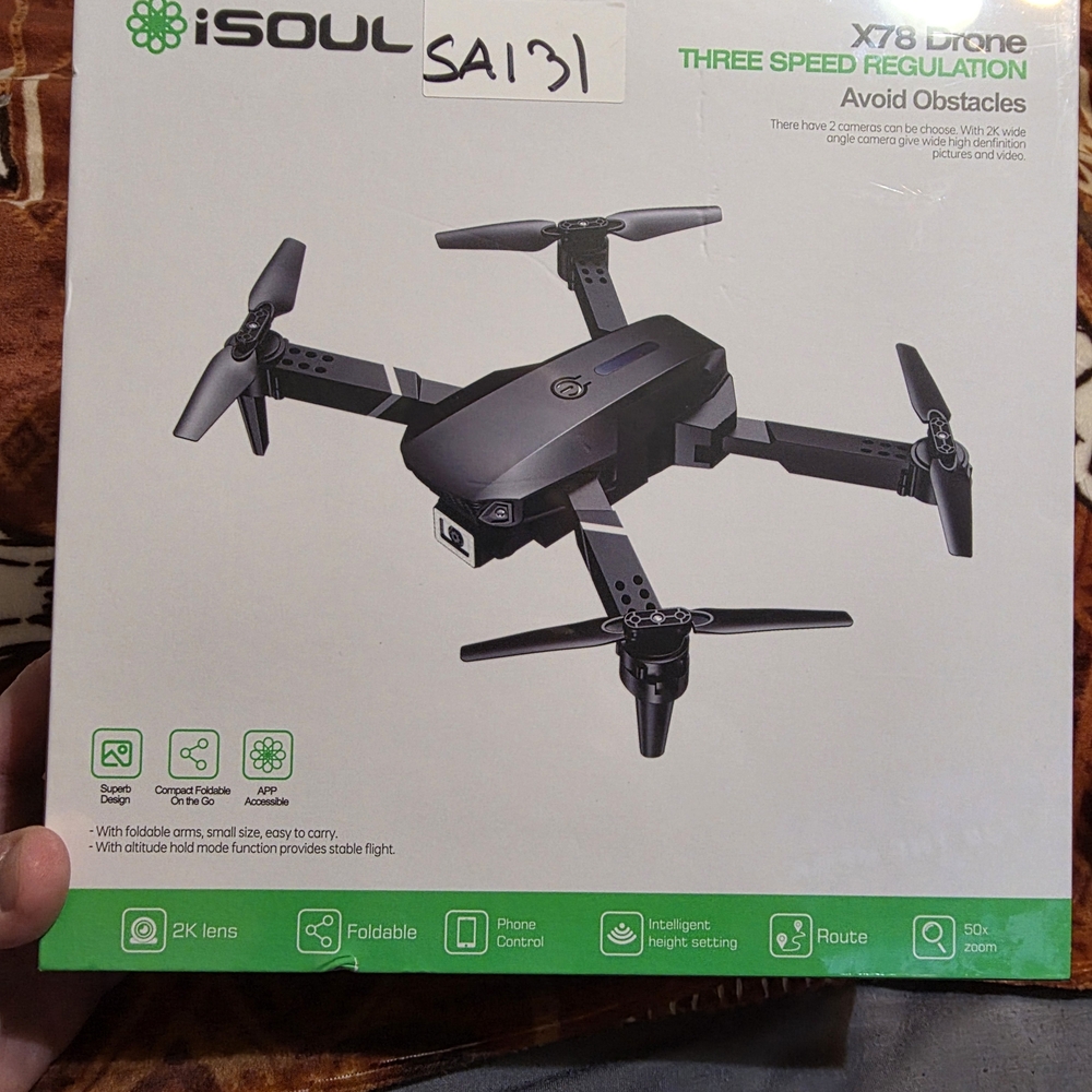 Black XT8 Drone